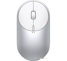 Мышь Xiaomi Mi Portable Mouse 2 (серебристый/белый)