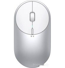 Мышь Xiaomi Mi Portable Mouse 2 (серебристый/белый)