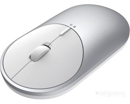 Мышь Xiaomi Mi Portable Mouse 2 (серебристый/белый)