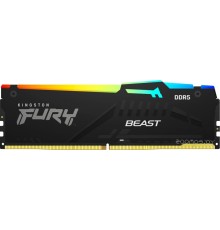 Модуль памяти Kingston FURY Beast RGB 8ГБ DDR5 4800МГц KF548C38BBA-8