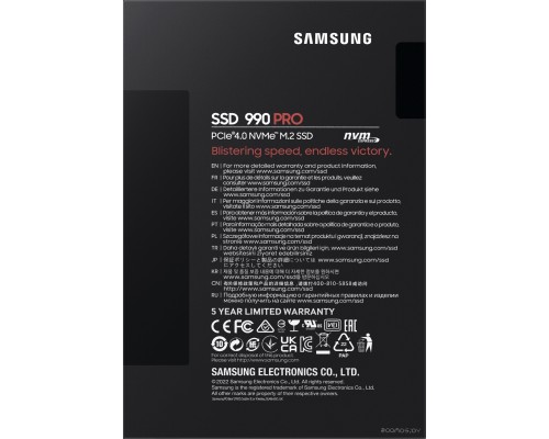 SSD Samsung 990 Pro 2TB MZ-V9P2T0BW