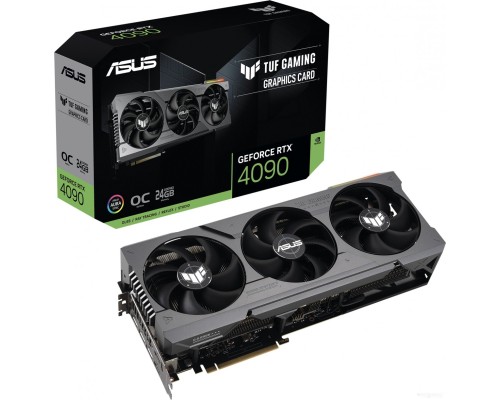 Видеокарта Asus TUF Gaming GeForce RTX 4090 OC Edition 24GB GDDR6X TUF-RTX4090-O24G-GAMING