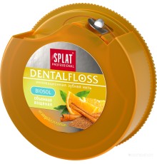 Зубная нить Splat Professional DentalFloss Объемная с ароматом апельсина и корицы (40м)