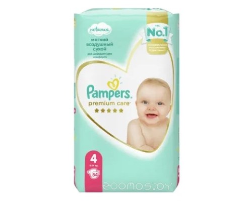 Подгузники Pampers Premium Care 4 Maxi (54шт)