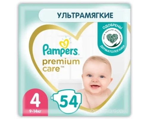 Подгузники Pampers Premium Care 4 Maxi (54шт)