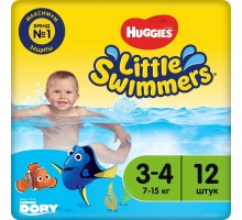 Подгузники Huggies Little Swimmers 3-4 (12шт)