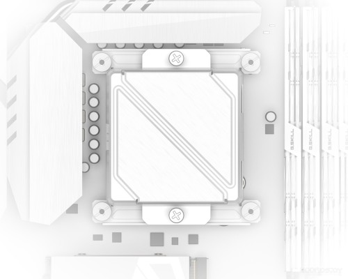 Кулер для процессора ID-COOLING DashFlow 240 Basic White