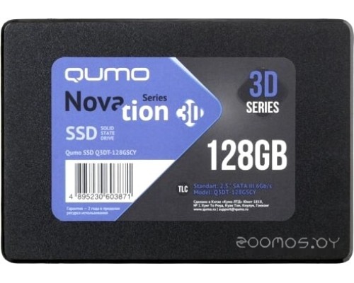 SSD Qumo Novation 3D TLC 128GB Q3DT-128GSCY