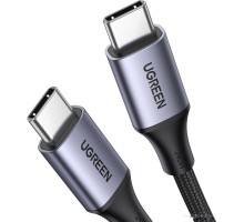 Кабель Ugreen US535 90440 USB Type-C - USB Type-C (2 м, серый)
