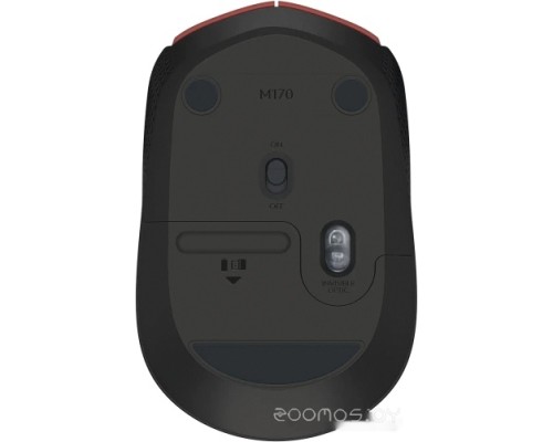 Мышь Logitech M170 Wireless (красный)