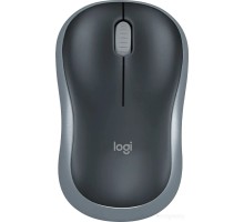 Мышь Logitech M186 (черный/серый)