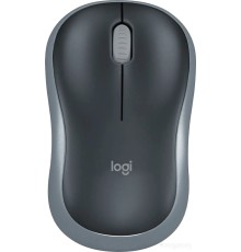 Мышь Logitech M186 (черный/серый)