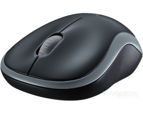 Мышь Logitech M186 (черный/серый)