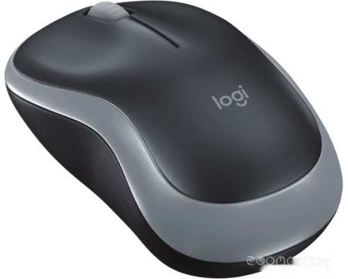 Мышь Logitech M186 (черный/серый)