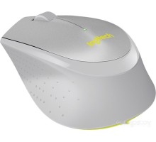 Мышь Logitech M330 Silent Plus (белый/желтый)