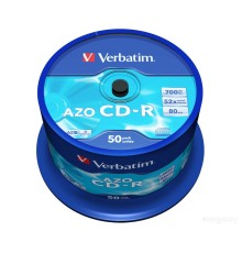 CD-R диск Verbatim 700Mb 52x 43343 (50 шт.)