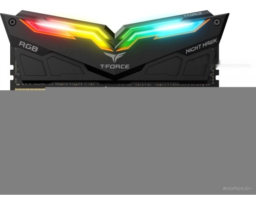 Модуль памяти Team Night Hawk RGB Gen2 2x16ГБ DDR4 3600 МГц TF14D432G3600HC18JDC01