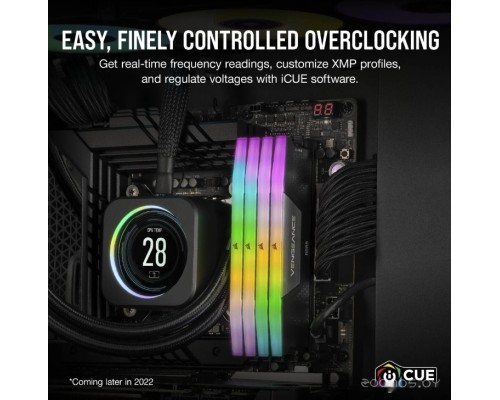 Модуль памяти Corsair Vengeance RGB 2x16ГБ DDR5 5200 МГц CMH32GX5M2B5200C40