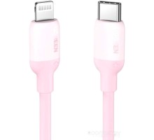 Кабель Ugreen US387 60625 USB Type-C - Lightning (1 м, розовый)