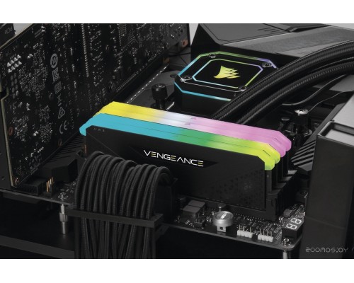 Модуль памяти Corsair Vengeance RGB RS 2x8ГБ DDR4 3600 МГц CMG16GX4M2D3600C18