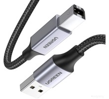 Кабель Ugreen US369 80802 USB Typa-A - USB Type-B (1.5 м, черный)
