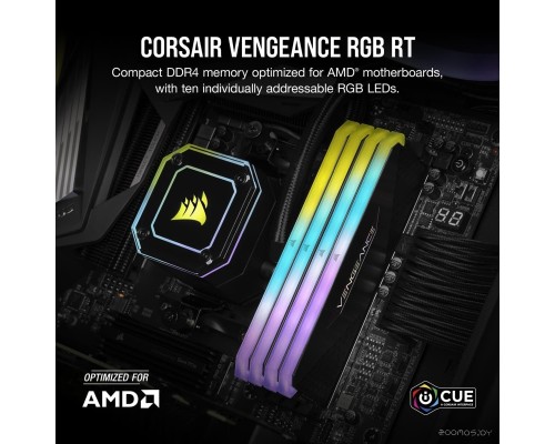 Модуль памяти Corsair Vengeance RGB RT 2x8ГБ DDR4 3600 МГц CMN16GX4M2Z3600C18