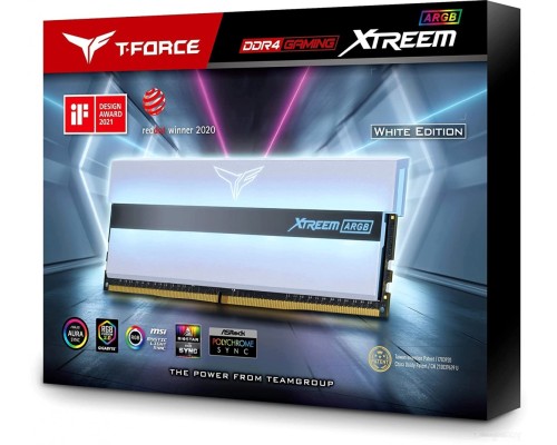 Модуль памяти Team T-Force Xtreem ARGB 2x16ГБ DDR4 3600 МГц TF13D432G3600HC18JDC01