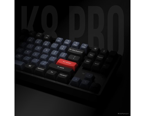 Клавиатура Keychron K8 Pro Wireless RGB K8P-J1-RU (Gateron G Pro Red)