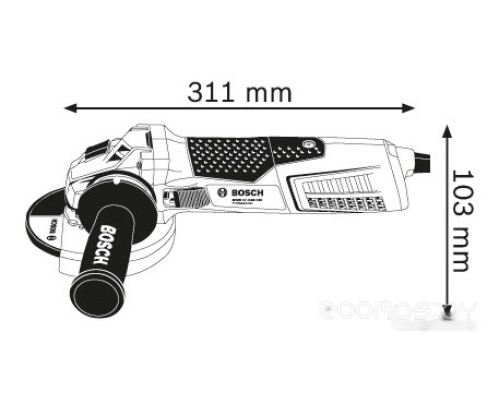 Угловая шлифмашина Bosch GWS 17-125 CIE [060179H002]