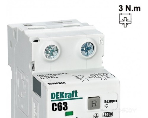 Выключатель автоматический Schneider Electric DEKraft 16052DEK