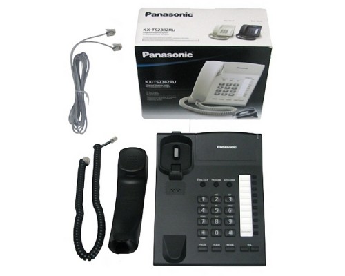 Проводной телефон Panasonic KX-TS2382 B
