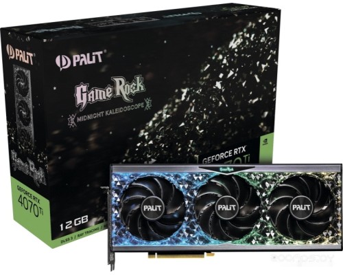 Видеокарта PALIT GeForce RTX 4070 Ti GameRock OC NED407TU19K9-1045G