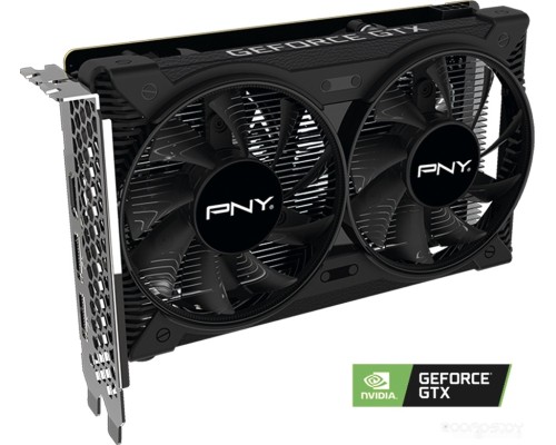 Видеокарта PNY GeForce GTX 1650 Dual Fan VCG16504D6DFPPB