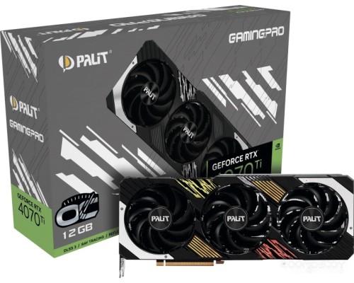 Видеокарта PALIT GeForce RTX 4070 Ti GamingPro OC NED407TT19K9-1043A