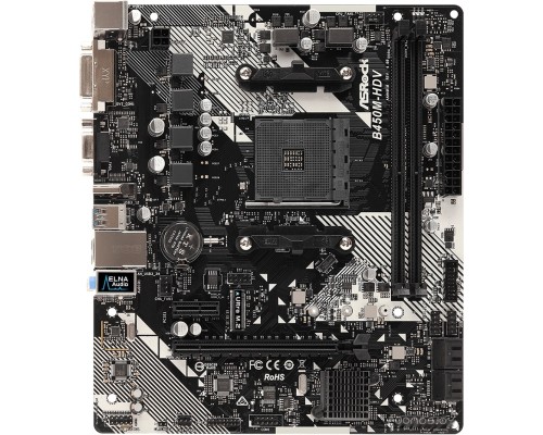 Материнская плата ASROCK B450M-HDV R4.0