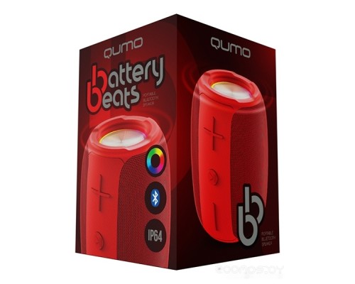 Портативная акустика Qumo BatteryBeats (красный)