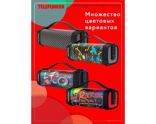 Портативная акустика Telefunken TF-PS1241B Carbon