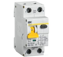 Выключатель автоматический IEK АВДТ 32 C16 / MAD22-5-016-C-30