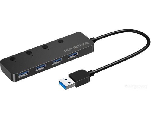 USB-хаб HARPER HUB-04MB