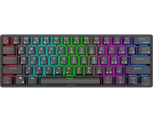 Клавиатура Royal Kludge RK61 RGB (черный, RK Red)