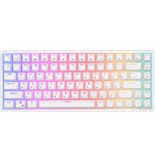 Клавиатура Royal Kludge RK84 RGB (белый, RK Red)