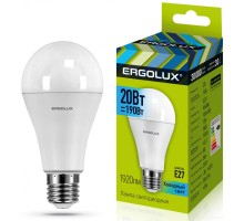 Лампочка Ergolux LED-A65-20W-E27-4K