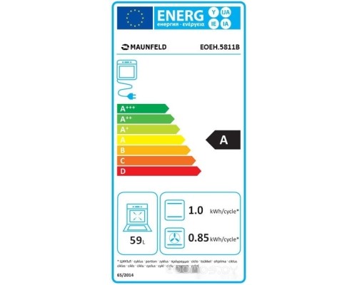 Духовой шкаф Maunfeld EOEH.5811B