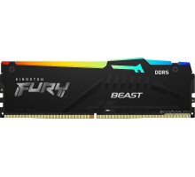 Модуль памяти Kingston FURY Beast RGB 16ГБ DDR5 5200 МГц KF552C36BBEA-16
