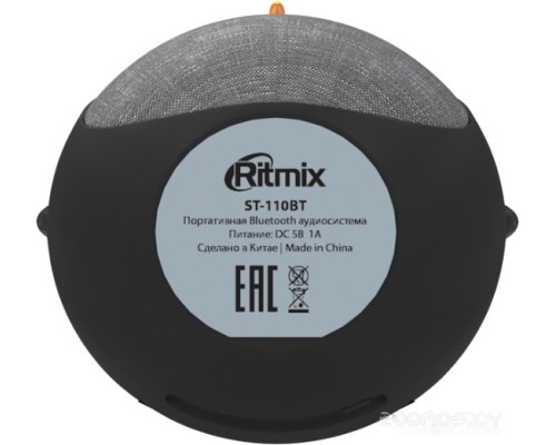 Портативная акустика Ritmix ST-110BT (черный)