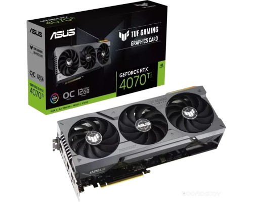 Видеокарта Asus TUF Gaming GeForce RTX 4070 Ti 12GB GDDR6X OC Edition TUF-RTX4070TI-O12G-GAMING