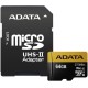 Карта памяти A-Data microSDXC UHS-II 64GB + адаптер [AUSDX64GUII3CL10-CA1]