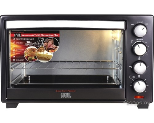 Мини-печь GFgril GFO-30B Convection Plus