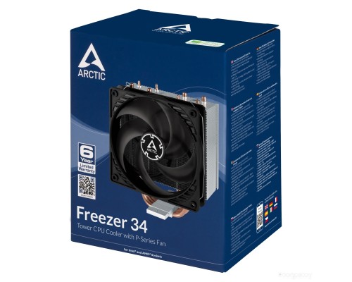 Кулер для процессора Arctic Freezer 34 (OEM) ACFRE00086C Кулер для процессора Arctic Freezer 34 (OEM) ACFRE00086C