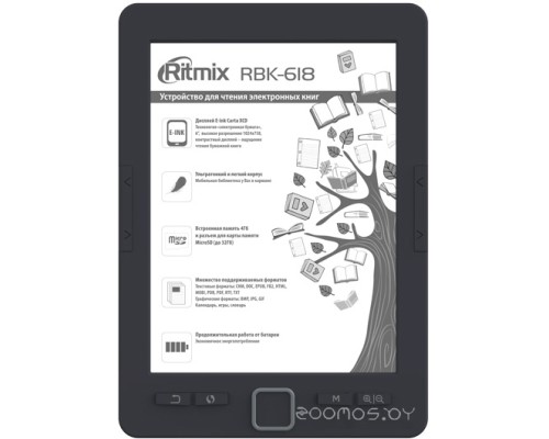 Электронная книга Ritmix RBK-618